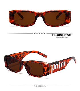 Palm Angels Angel rectangle-frame sunglasses